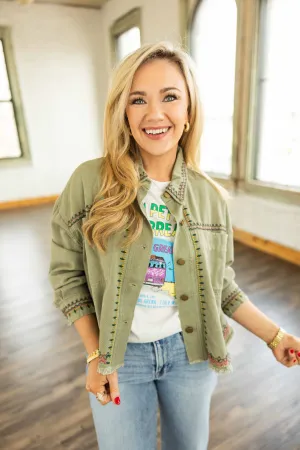 MAYA EMBRODIERED JACKET