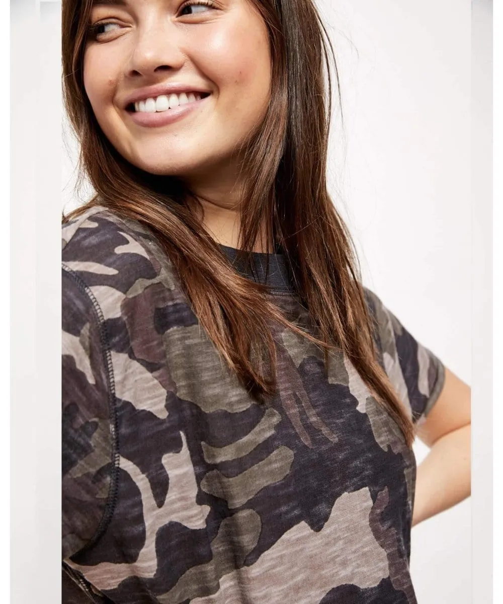 Maybelle Tee Black Combo