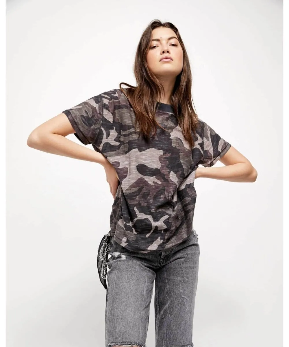 Maybelle Tee Black Combo