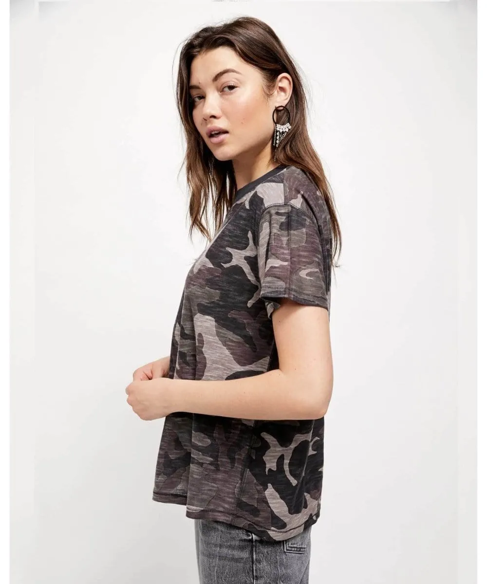 Maybelle Tee Black Combo