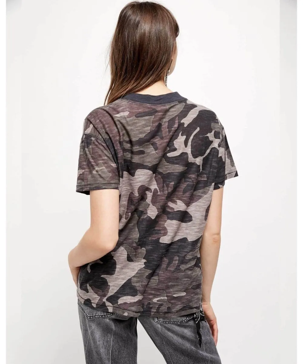 Maybelle Tee Black Combo