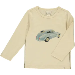 Me & Henry Beige Beetle Cherokee Raglan Printed Tee