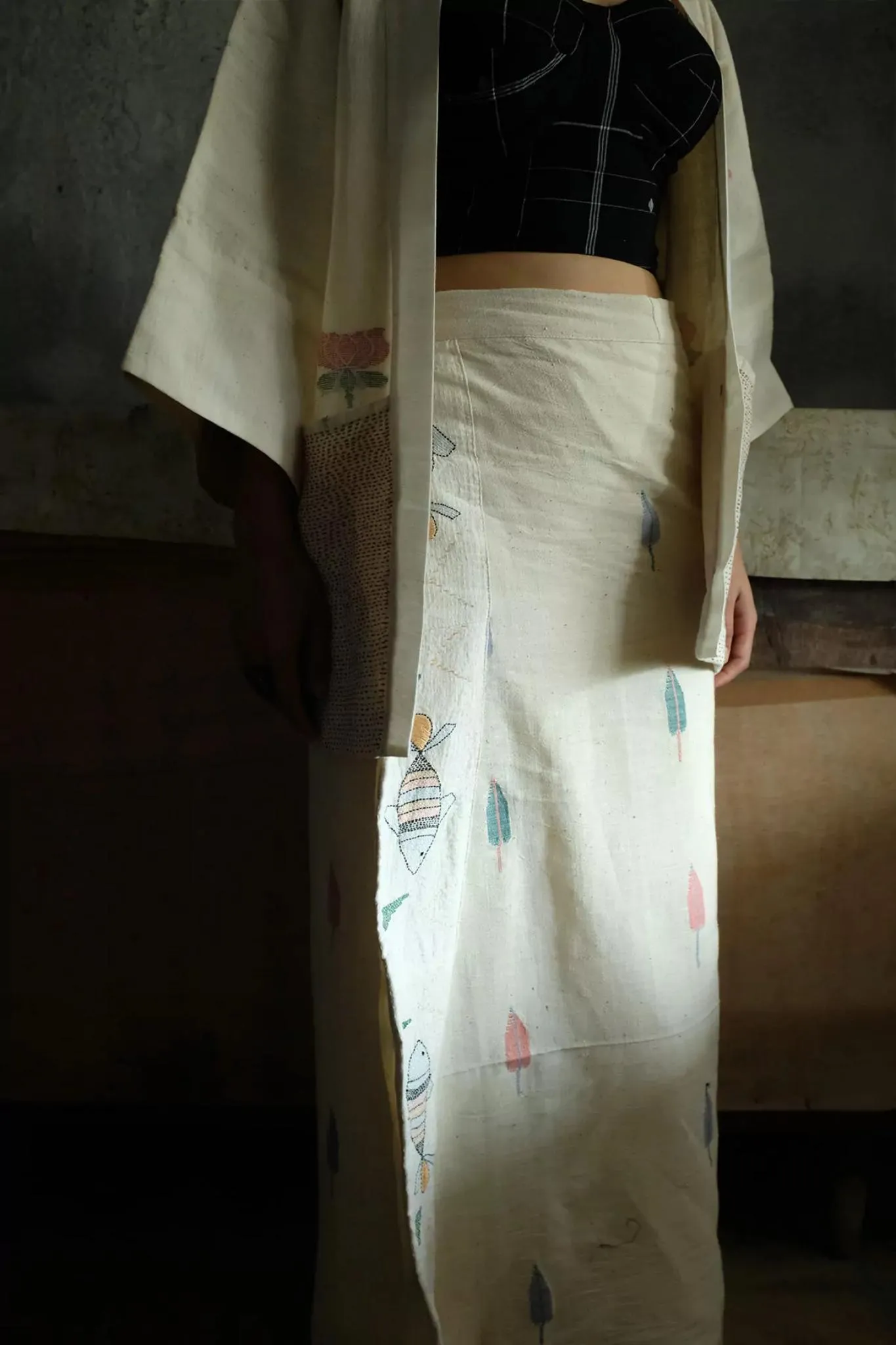 Meen Wrap Skirt