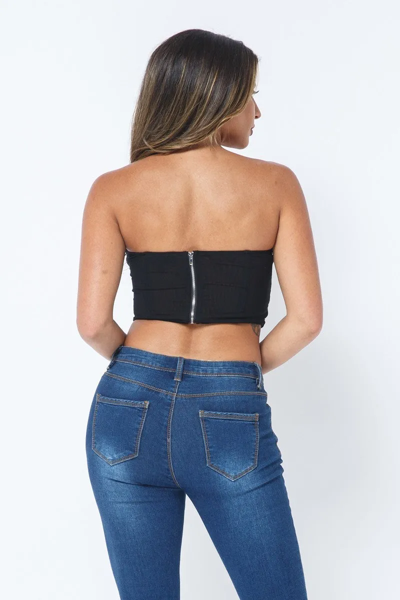 MESH CORSET TOP – SNATCHED, SHEER & SERIOUSLY STUNNING