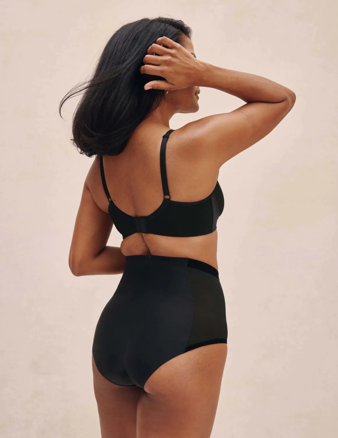 Mesh Deep V Bra