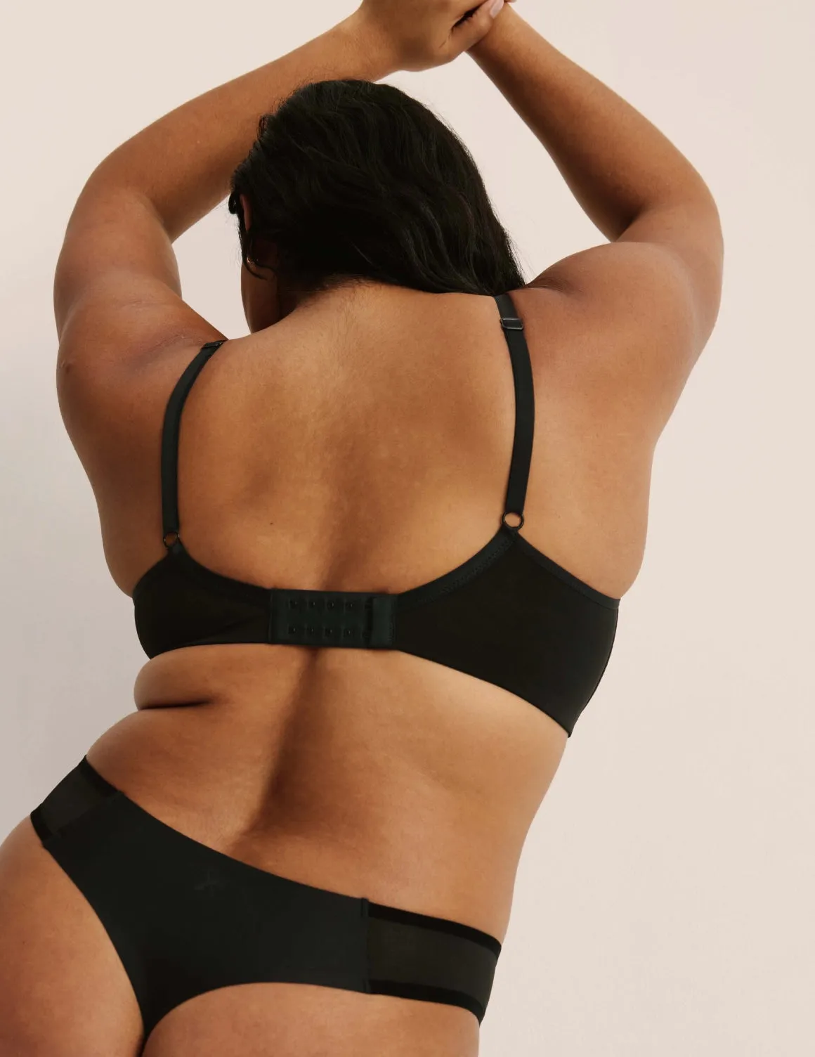 Mesh Deep V Bra