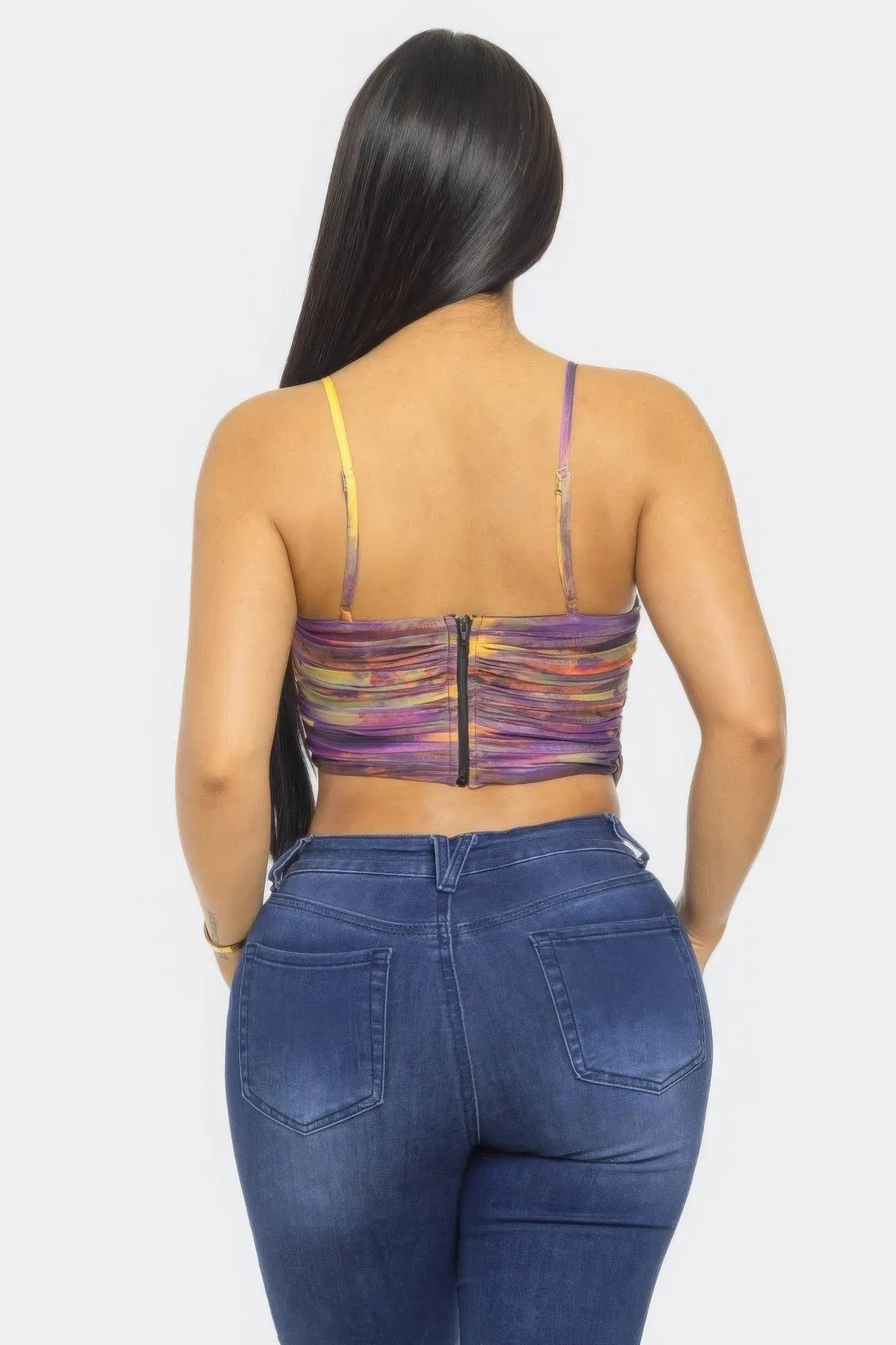 MESH PRINT WOMEN'S TOP – EDGY, SHEER & STYLISHLY COOL