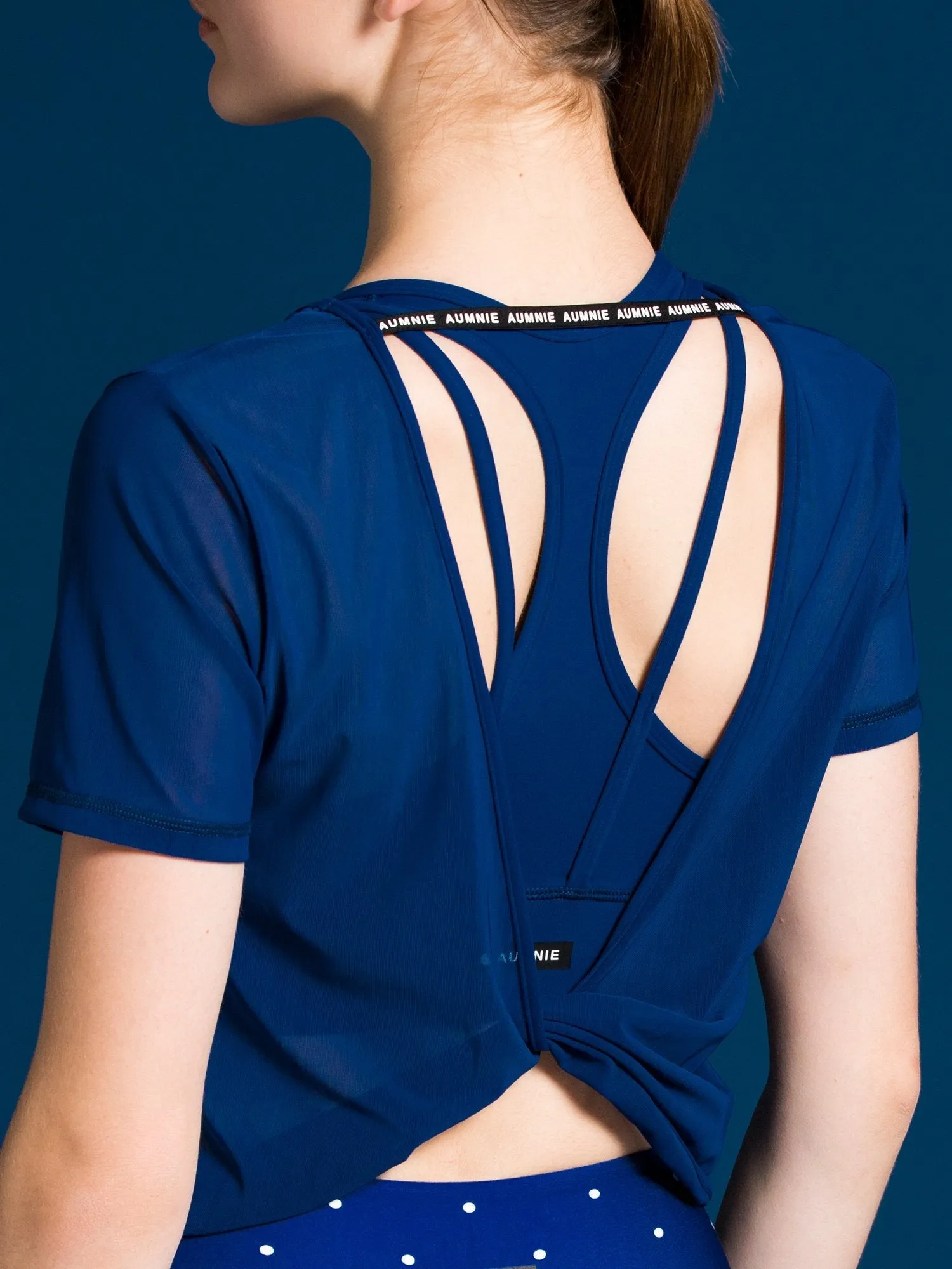 MESH TWIST TEE, ATLANTIC MESH