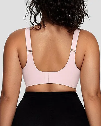 Mesh V-Neck Comfort Shaping Bra