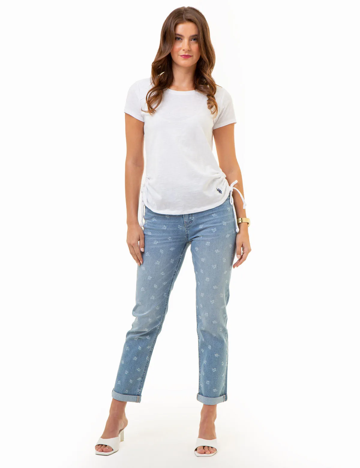 MID RISE BOYFRIEND JEANS