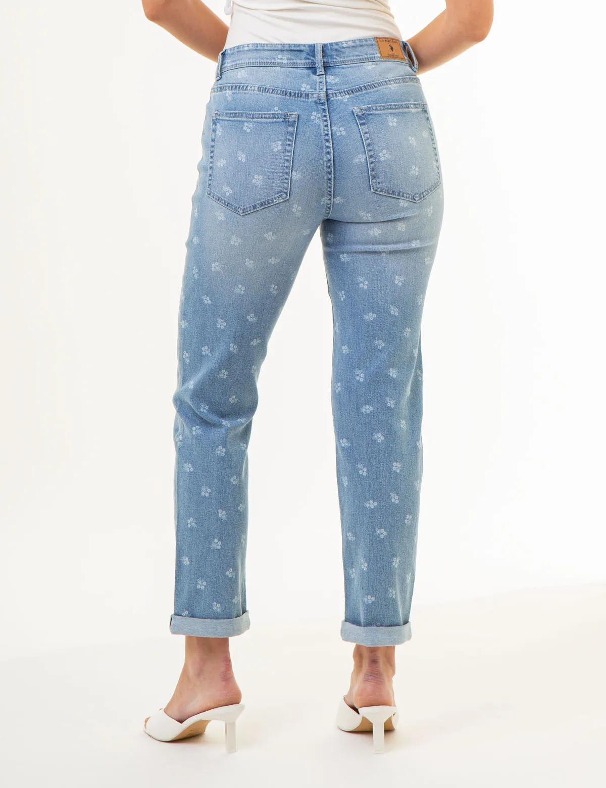 MID RISE BOYFRIEND JEANS