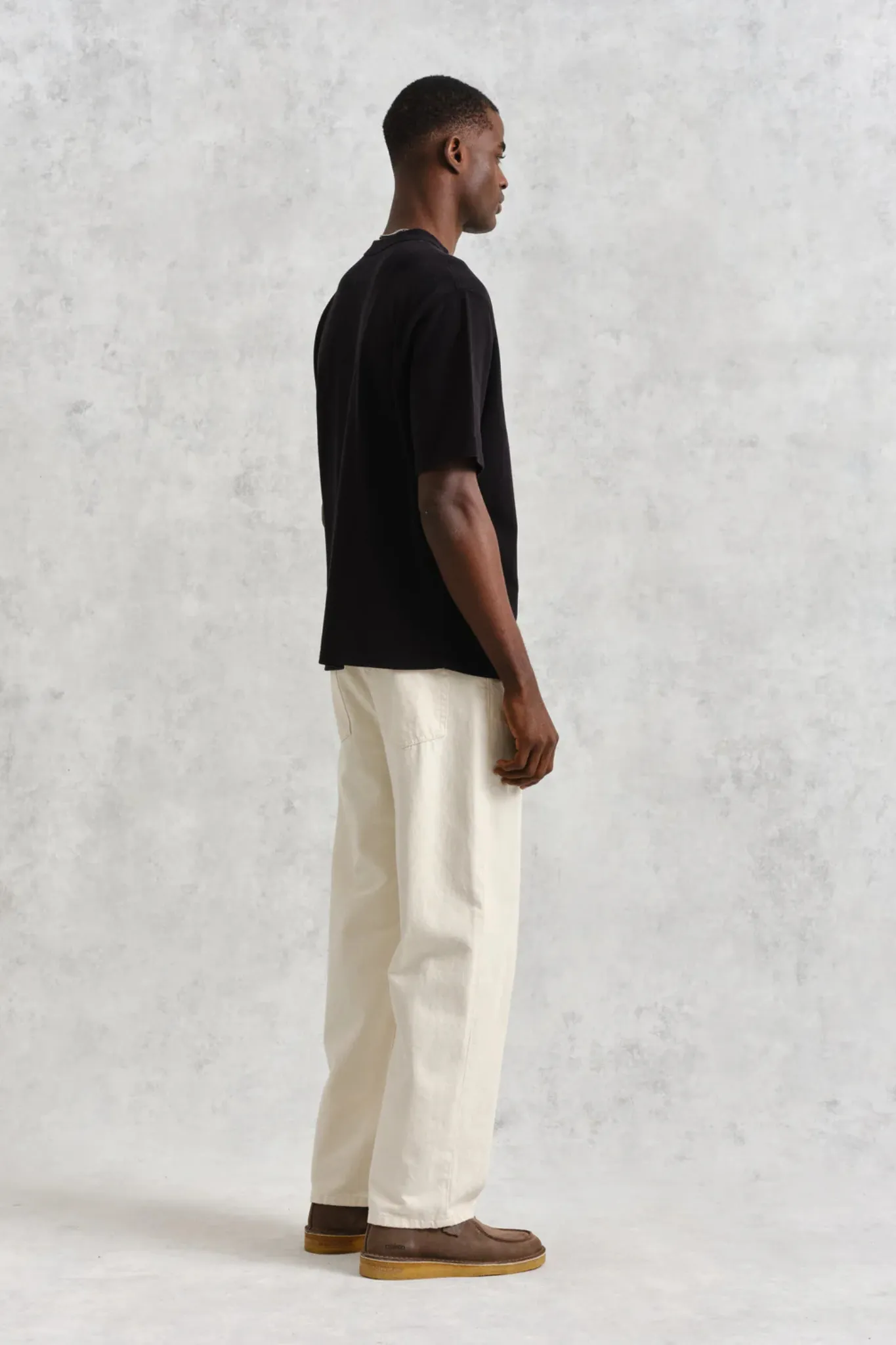 MILTON SS T-SHIRT - BLACK