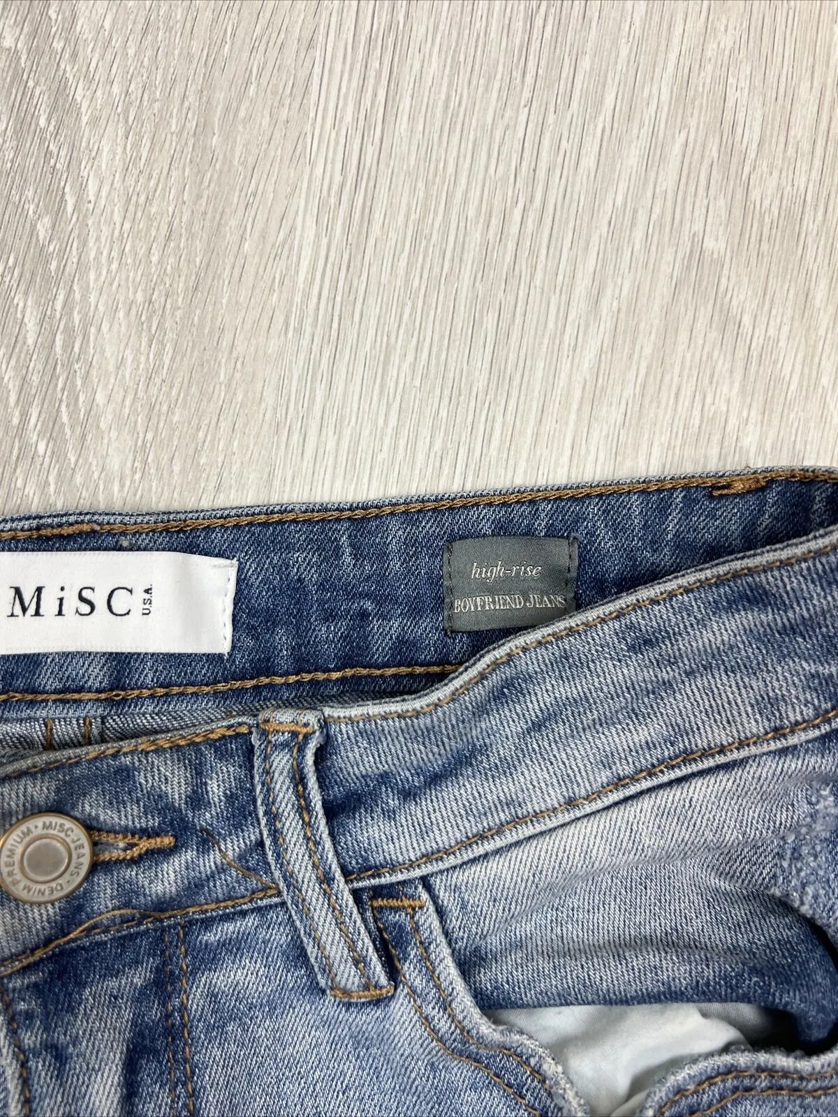 Misc USA Womens High Rise Boyfriend Jeans Size 5