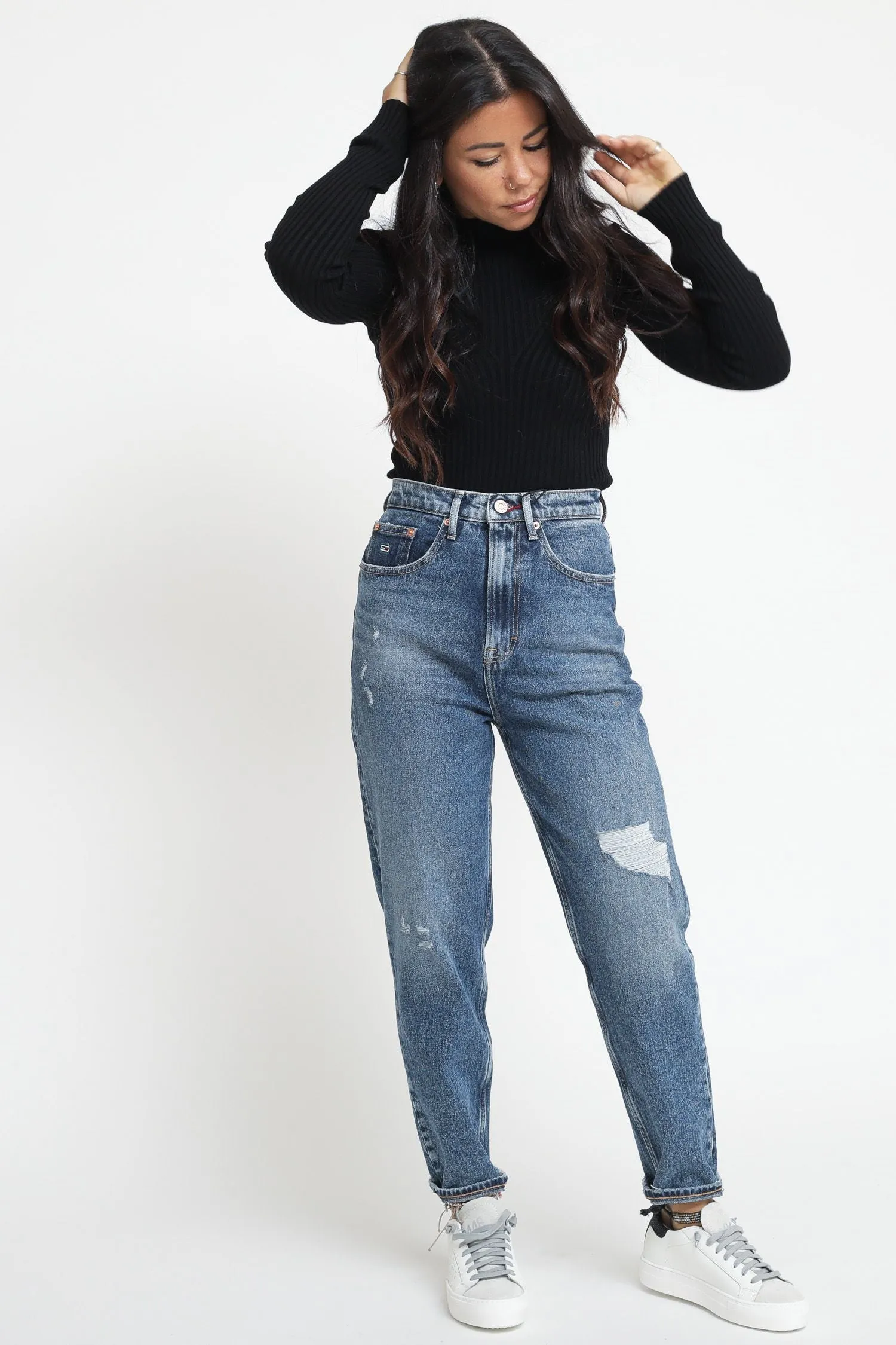 Mom Jean Uhr Tprd - Denim Medium