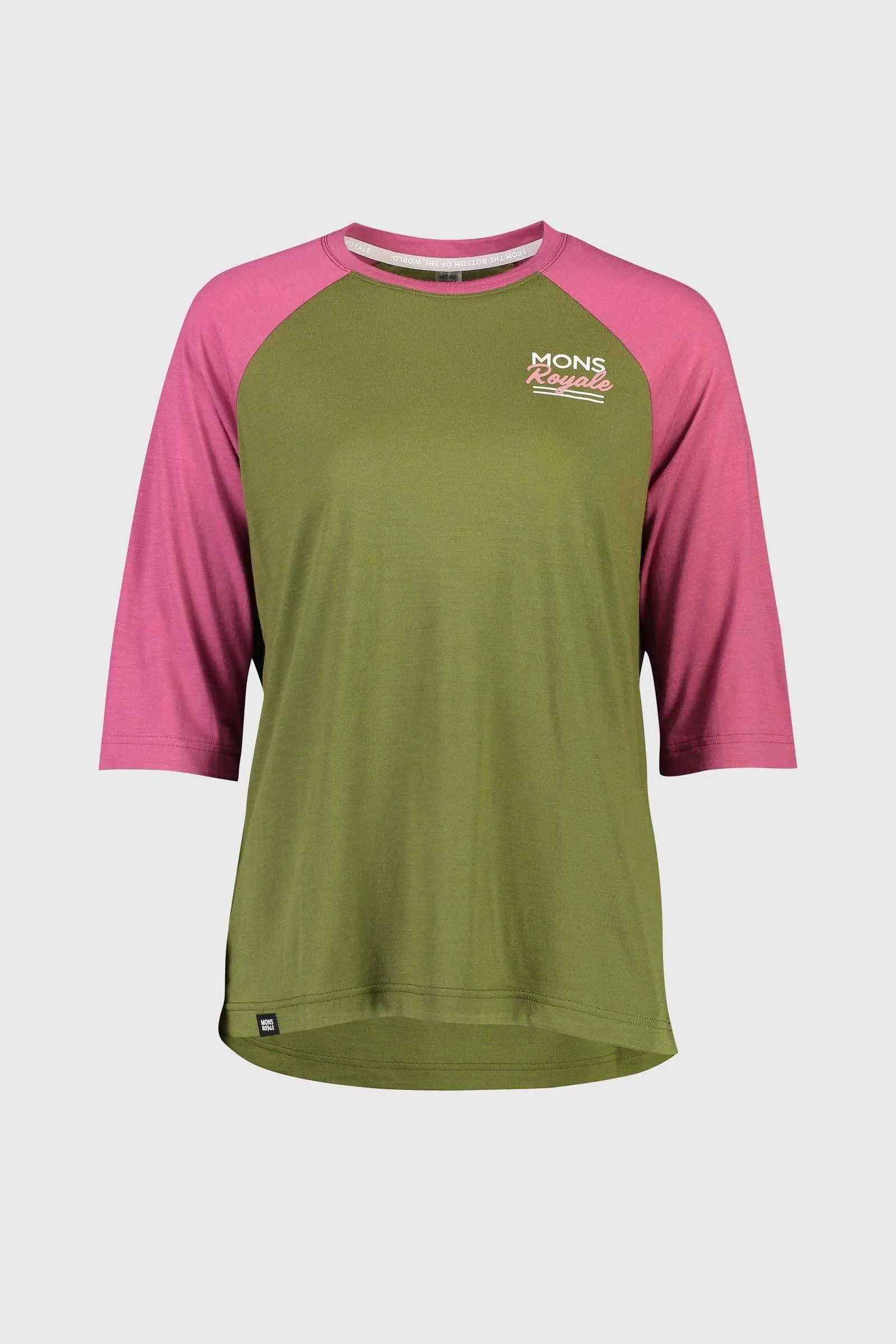 Mons Royale - Women's Tarn Freeride 3/4 Raglan Jersey