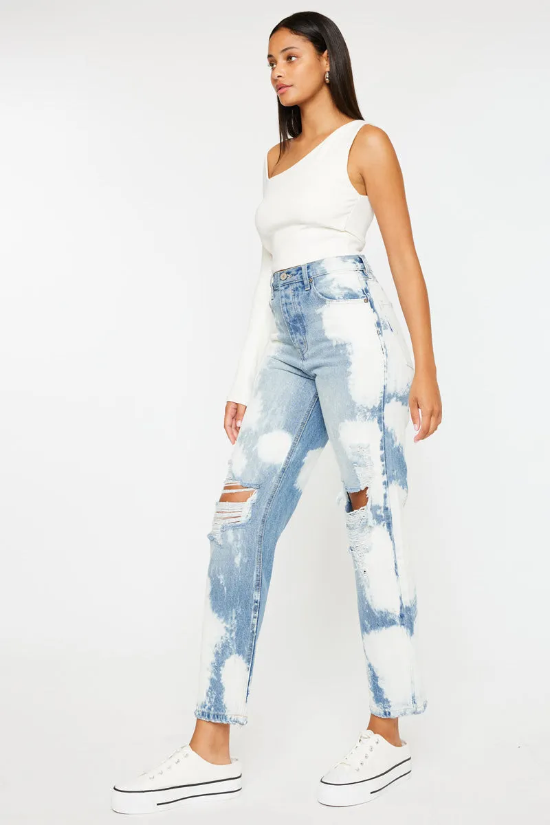 Moon High Rise 90's Boyfriend Jeans