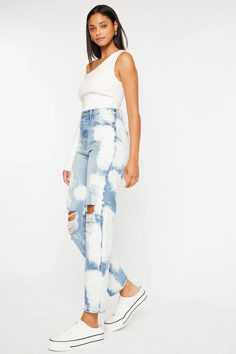 Moon High Rise 90's Boyfriend Jeans