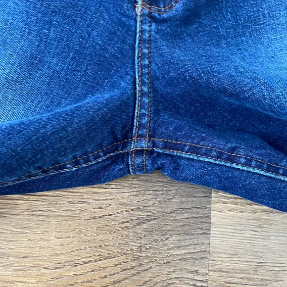 Mott &amp; Bow Jeans Women 28 Dark Wash Boyfriend Classic Minimalist Capsule