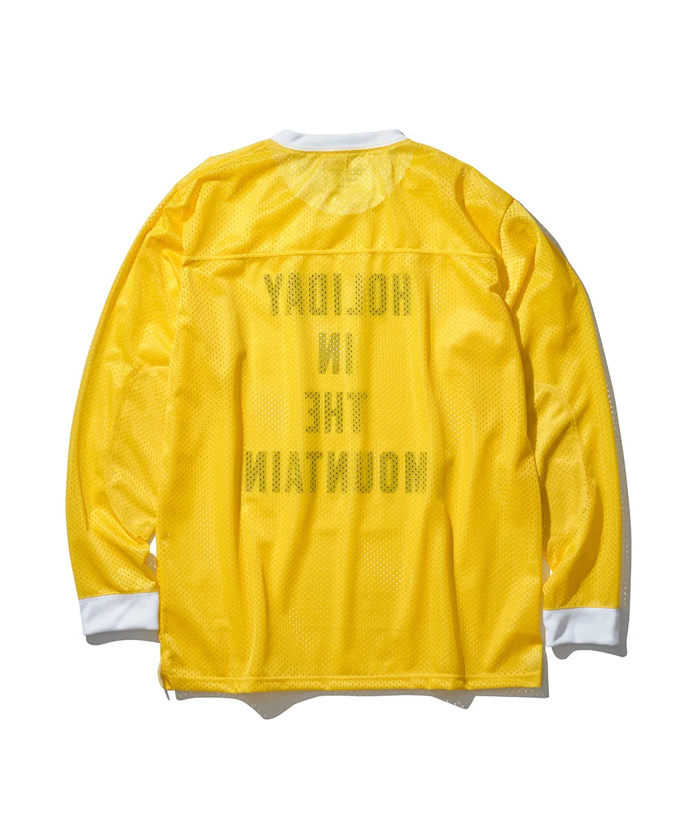Mountain Research / Mesh Game Tee - Yellow