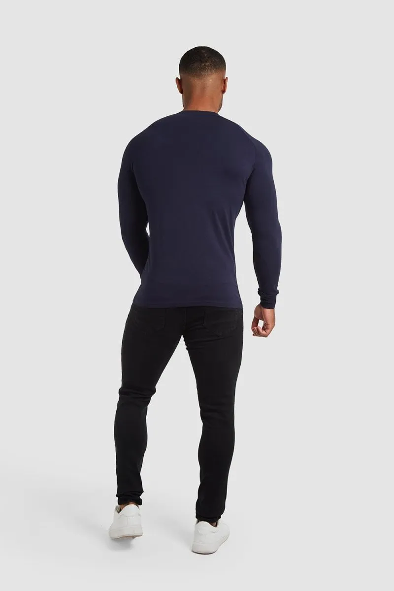 Muscle Fit T-Shirt in Navy
