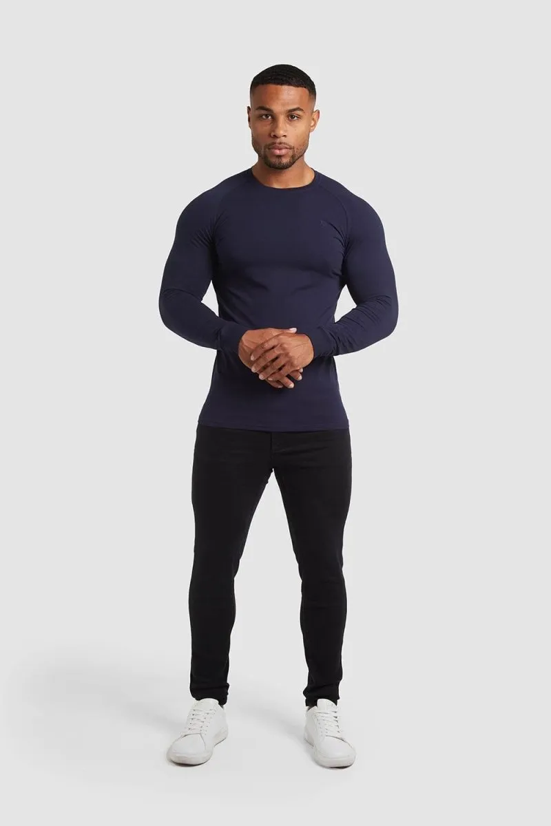 Muscle Fit T-Shirt in Navy