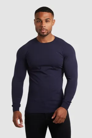 Muscle Fit T-Shirt in Navy