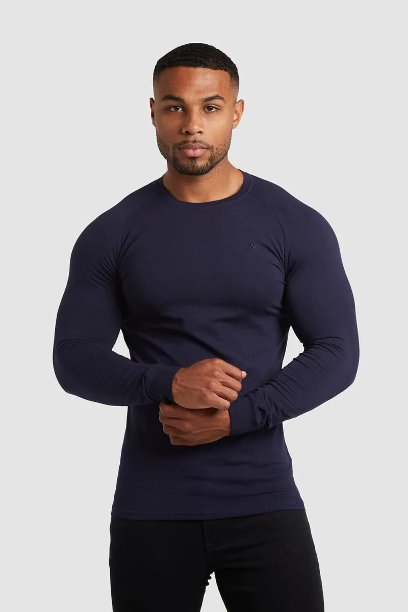 Muscle Fit T-Shirt in Navy