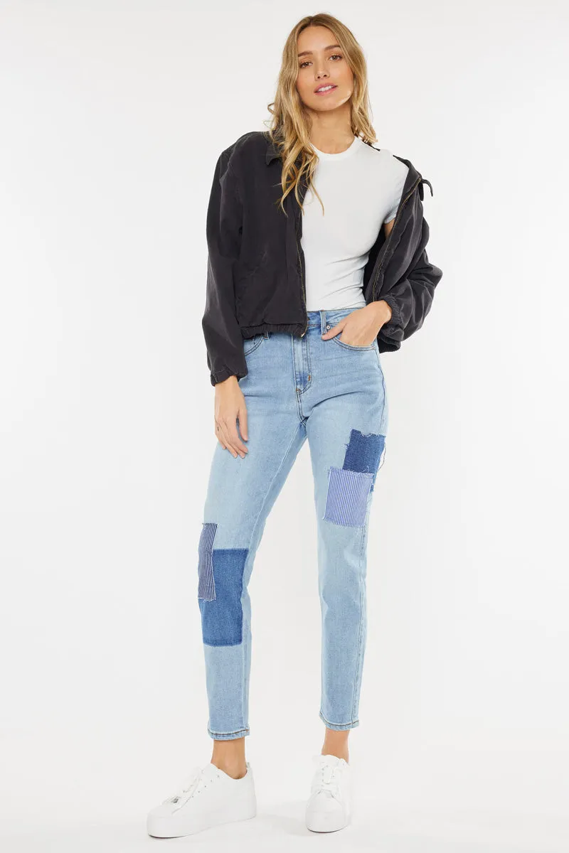 Nami High Rise Mom Jeans