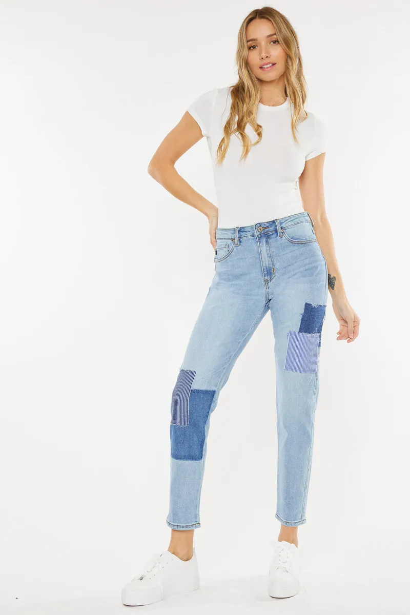 Nami High Rise Mom Jeans