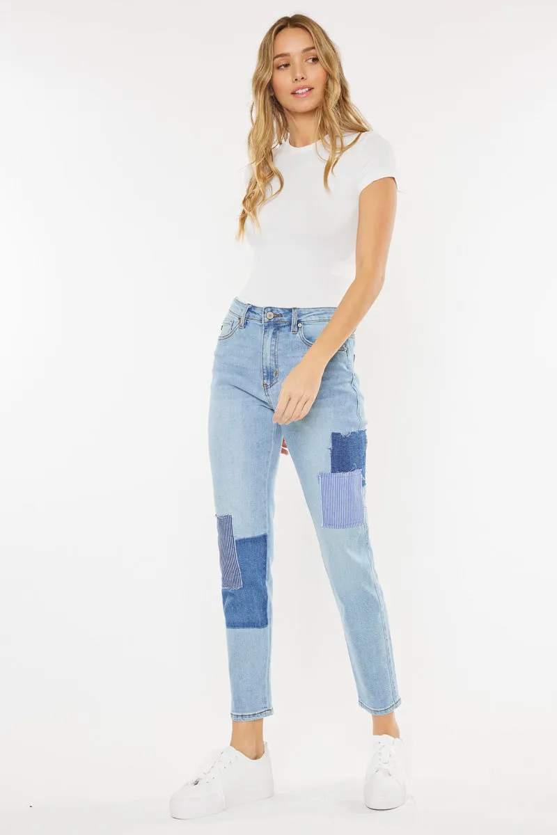Nami High Rise Mom Jeans