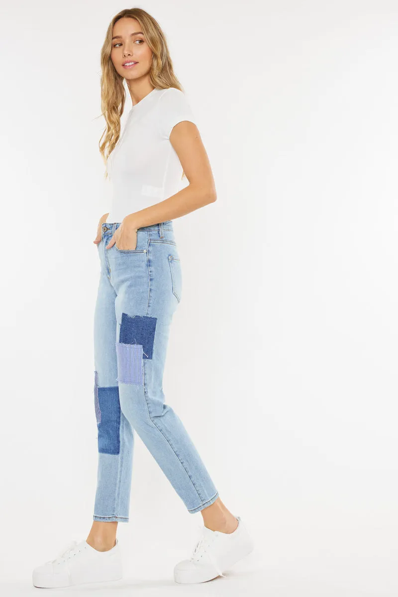 Nami High Rise Mom Jeans