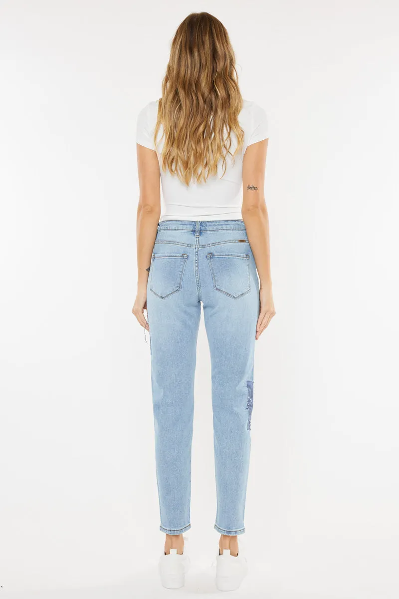 Nami High Rise Mom Jeans