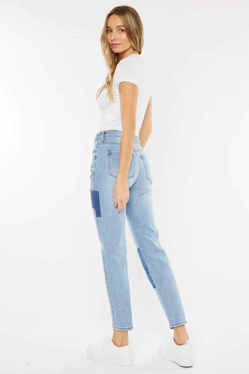 Nami High Rise Mom Jeans