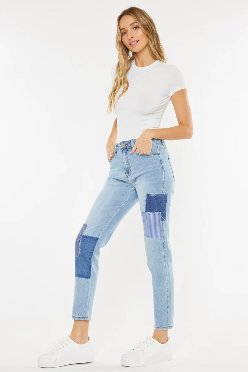 Nami High Rise Mom Jeans