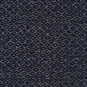 Nara Homespun - Japanese Indigo Linen Look Cotton - Geo Interweave