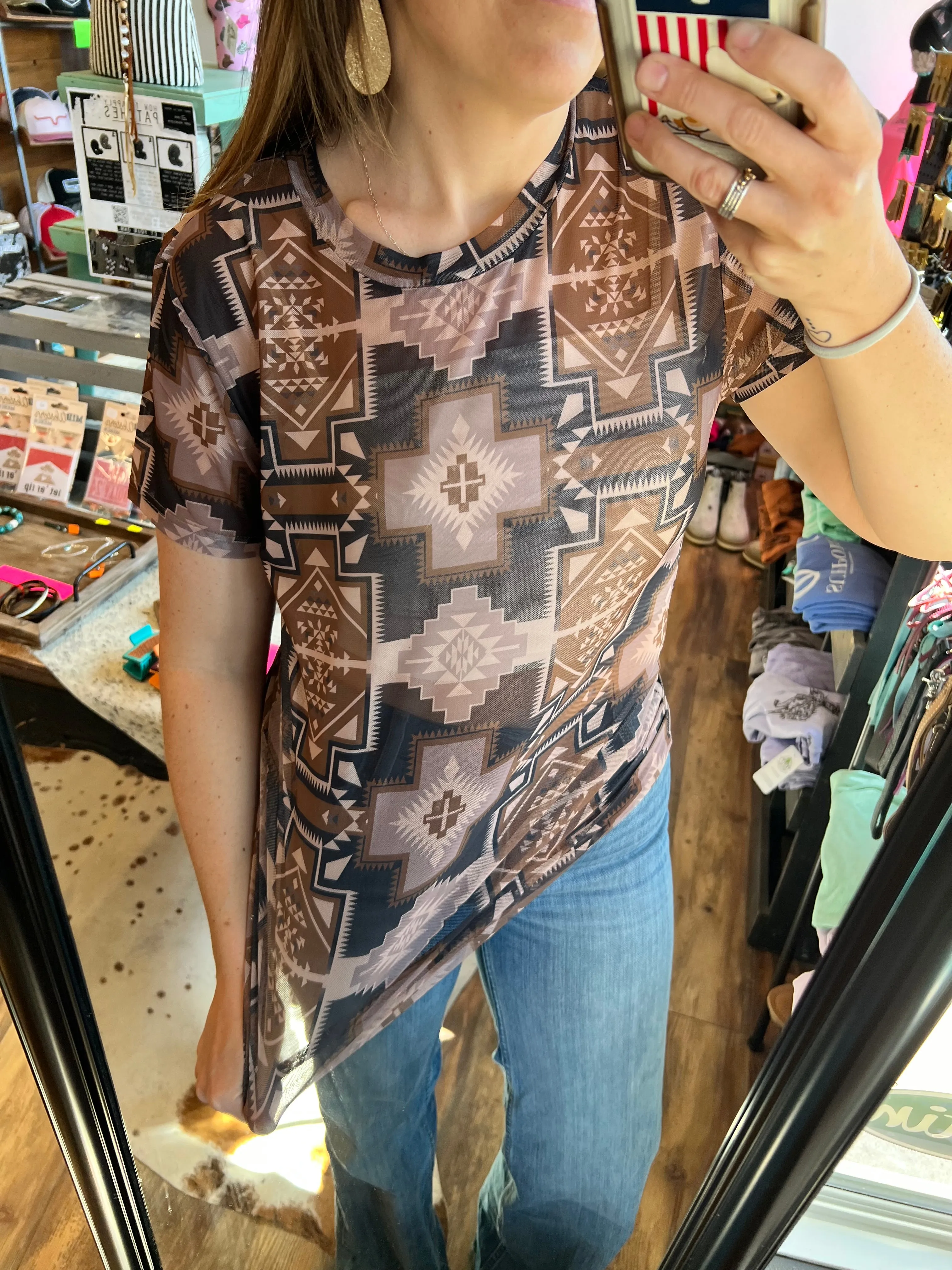 New Trail Mesh Top