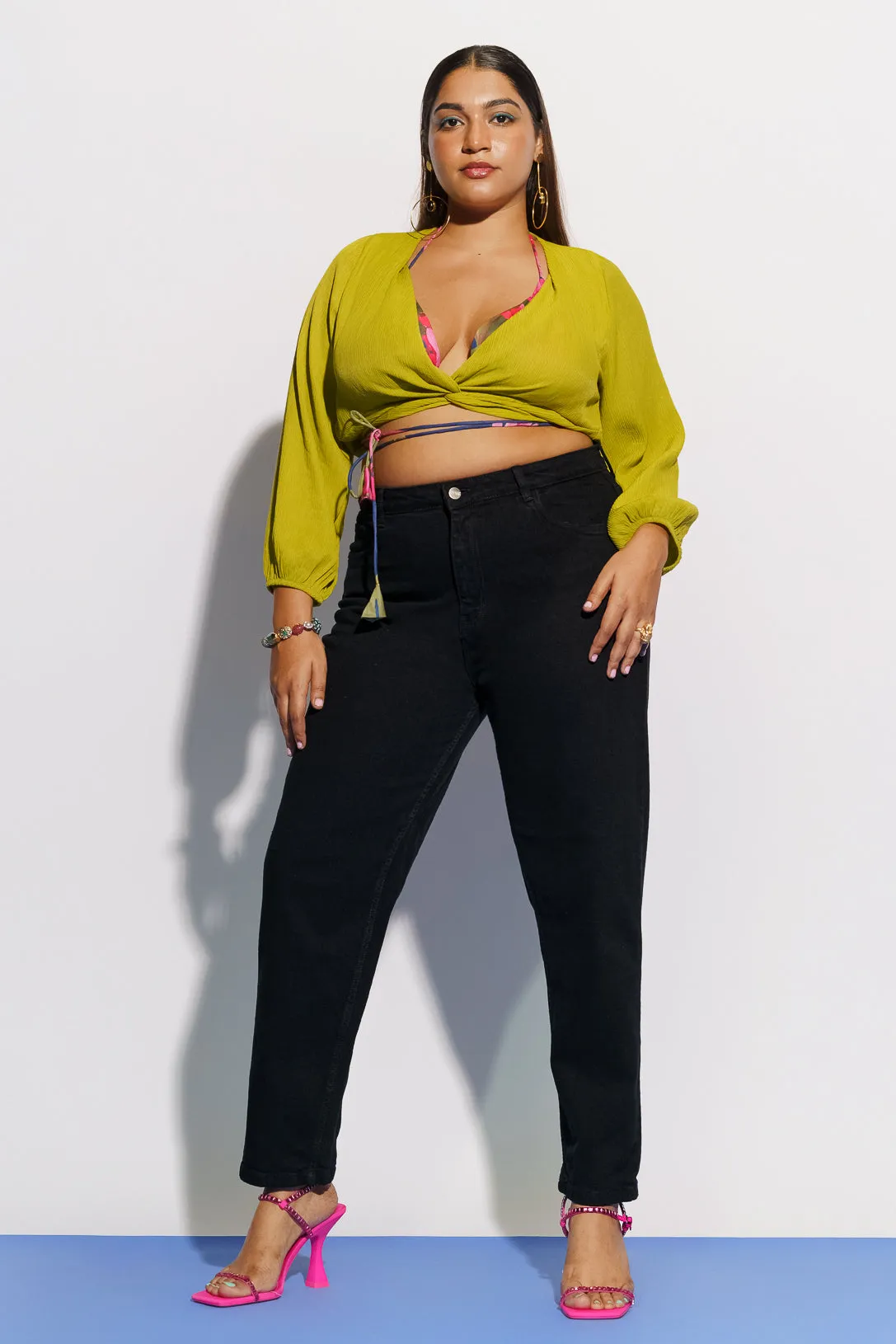 Nigel Black Mom Jeans