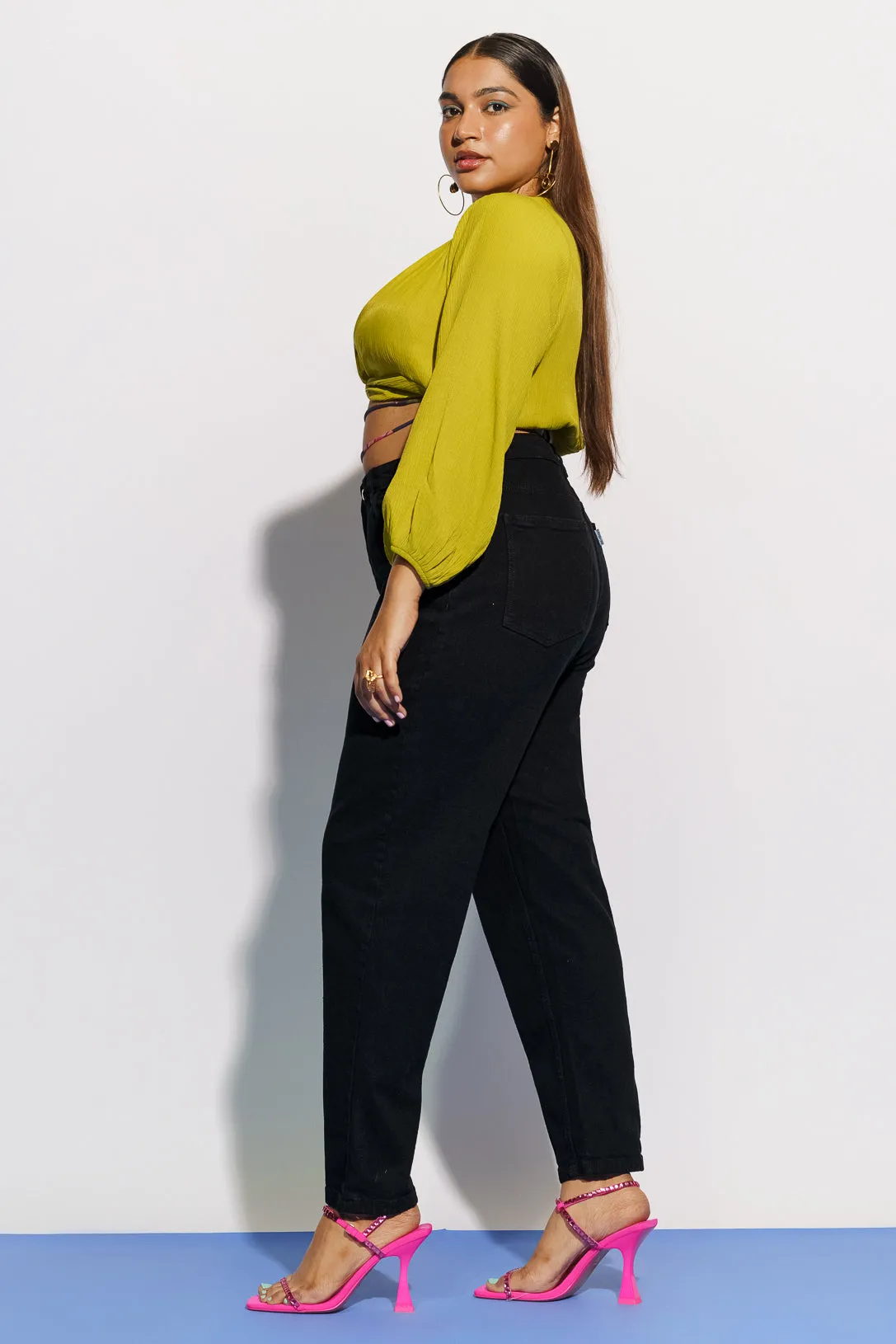 Nigel Black Mom Jeans