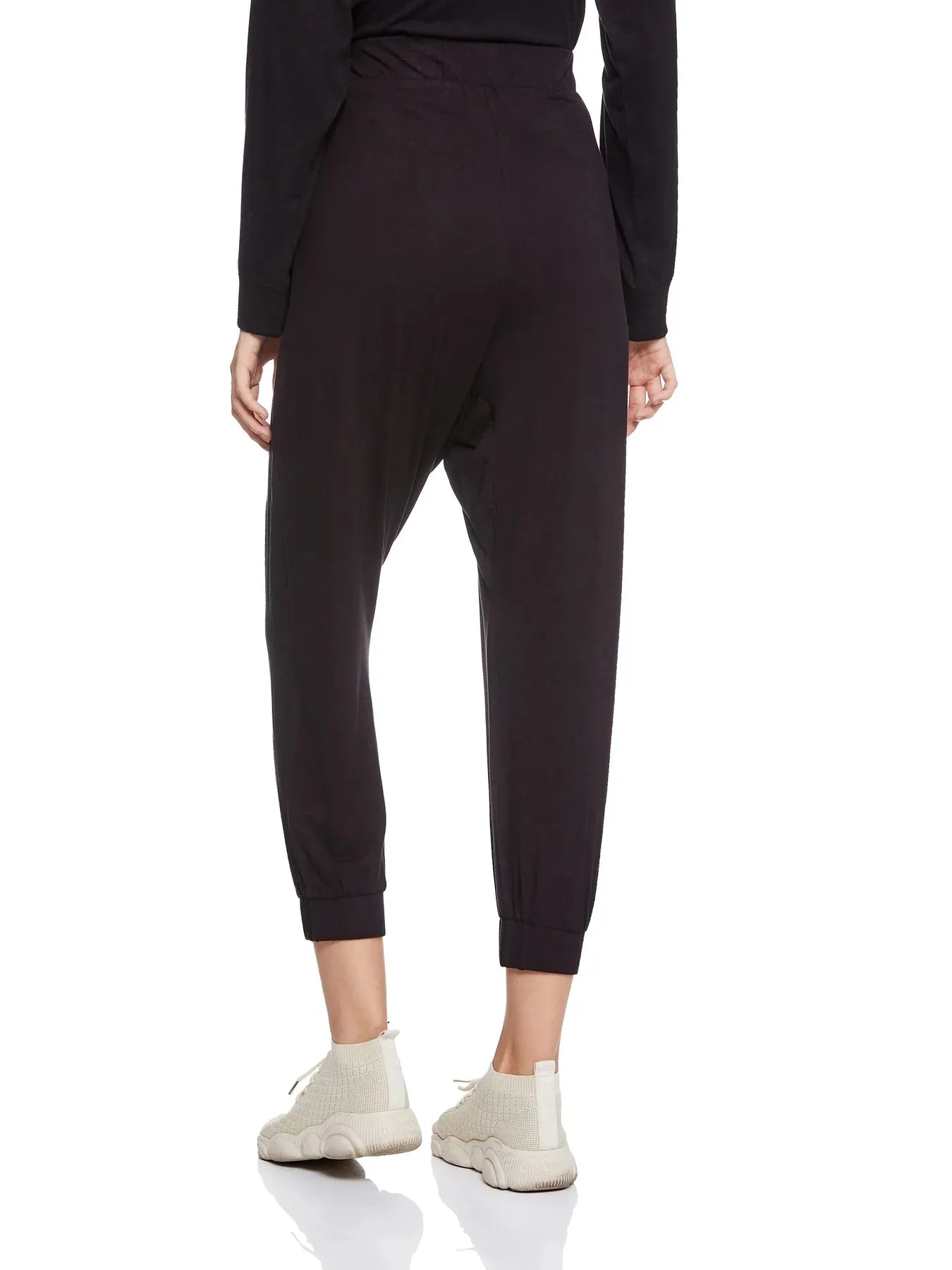 NIRVANA HOODIE & Drapped Jogger (Black)
