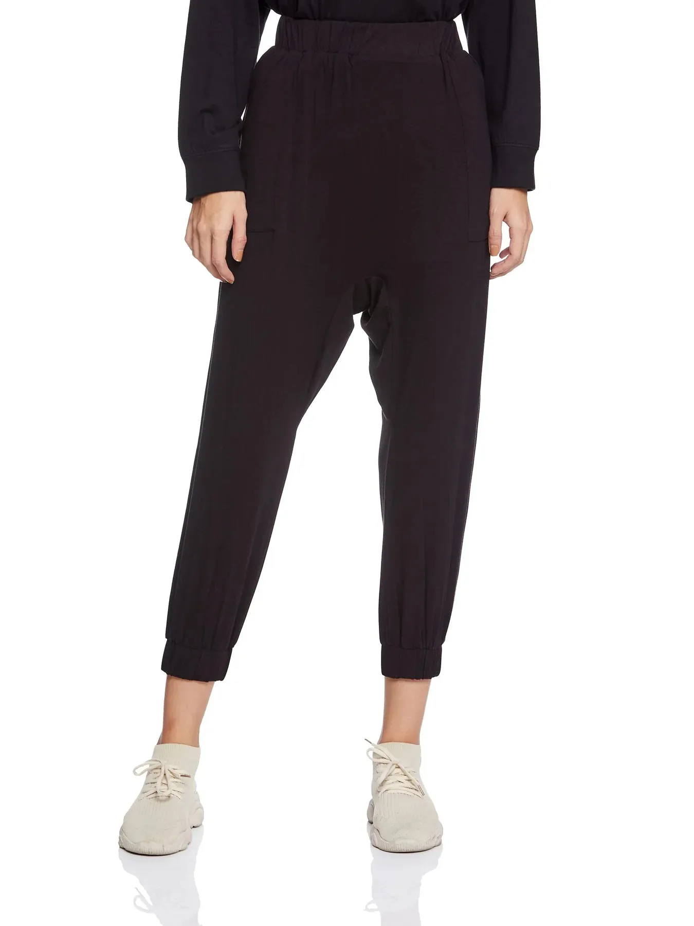 NIRVANA HOODIE & Drapped Jogger (Black)