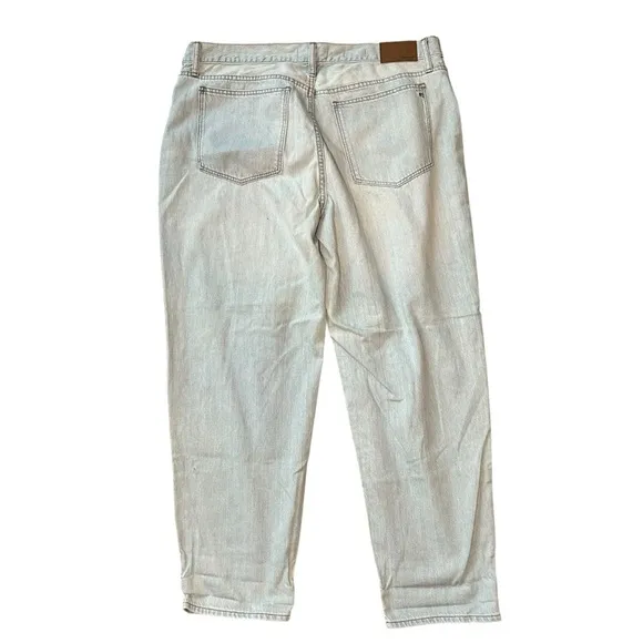 NWT Maternity Side-Panel Slouchy Boyjean Wrightlane Wash Ripped Edition size 32