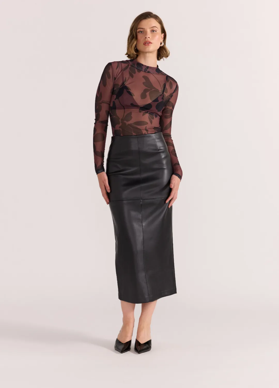 Olina Mesh Top