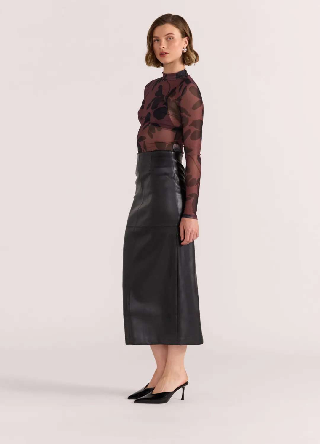 Olina Mesh Top