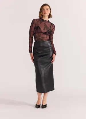 Olina Mesh Top