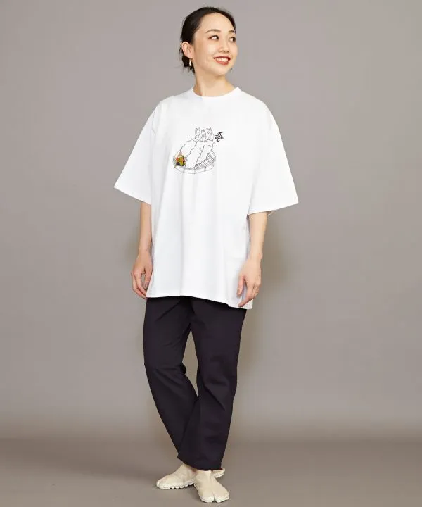OMOCHA-E Japanese Cuisine Slouchy Tee