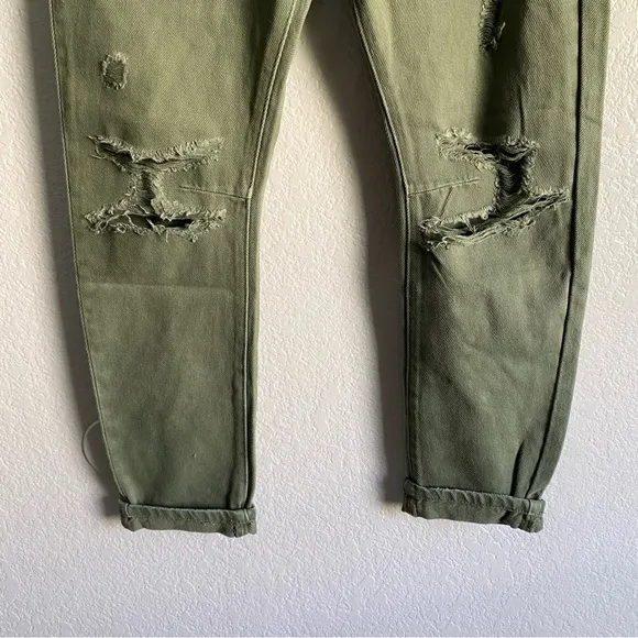 One Teaspoon Messed Up Saints Boyfriend Baggy Jeans