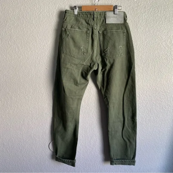 One Teaspoon Messed Up Saints Boyfriend Baggy Jeans