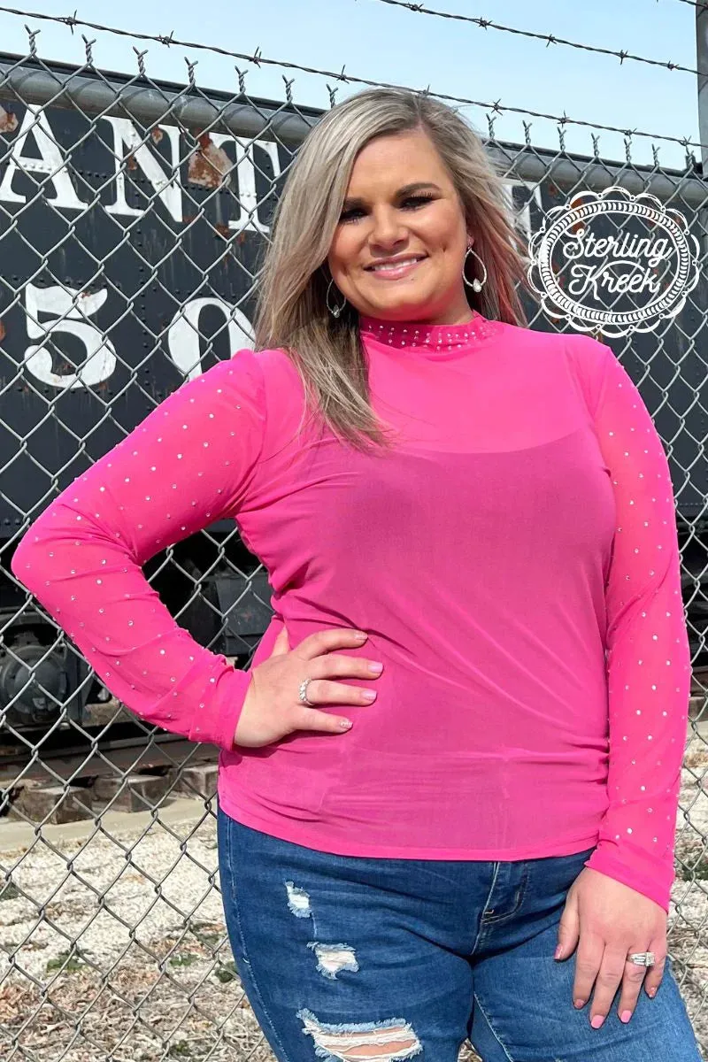 Only Prettier Mesh Top