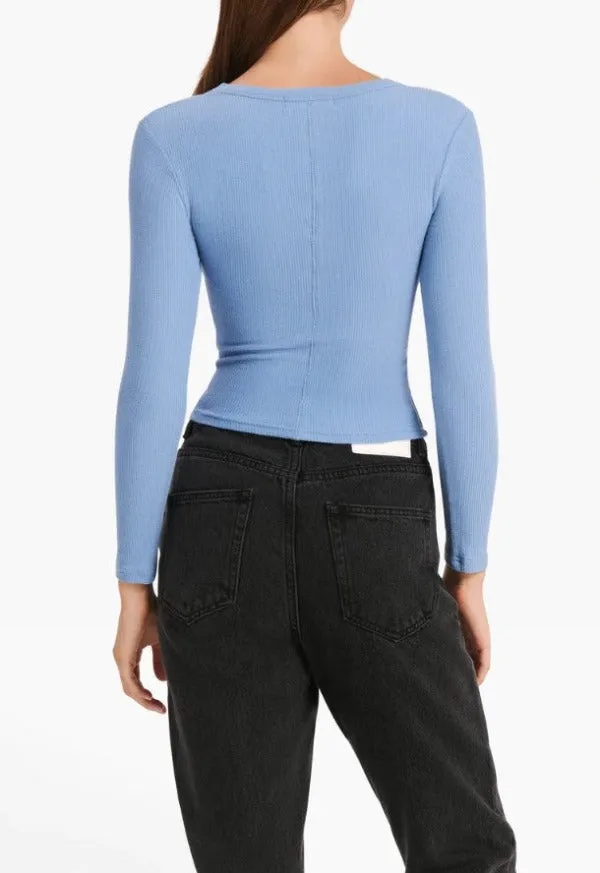 Organic Rib LS Scoop Tee Reef