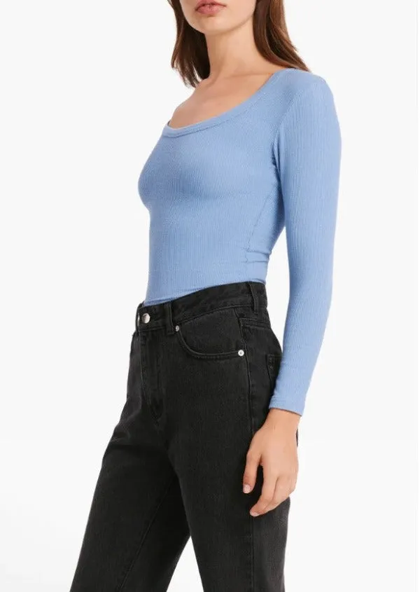 Organic Rib LS Scoop Tee Reef